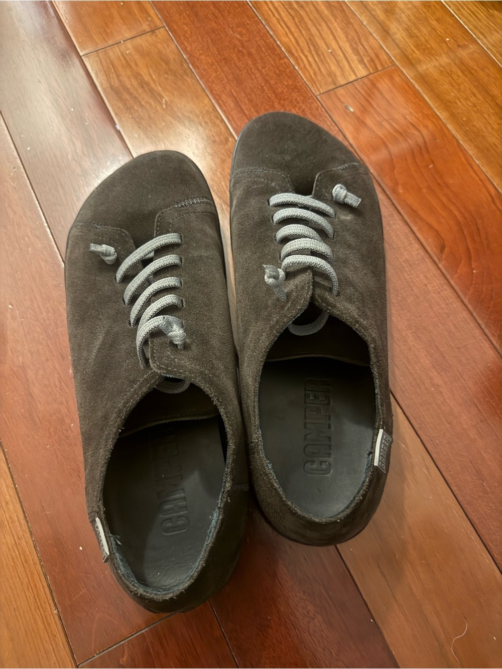Camper men’s peu cami 17665 sneaker size 10.5 dark grey/brown like - Picture 3 of 7